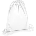 White - Back - Westford Mill Premium Cotton Gymsac