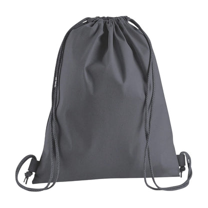 Graphite - Front - Westford Mill Premium Cotton Gymsac