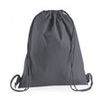 Graphite - Front - Westford Mill Premium Cotton Gymsac