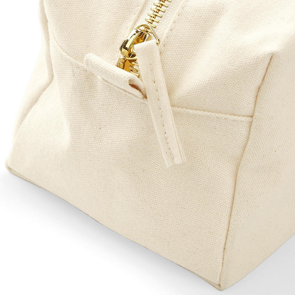 Natural - Back - Westford Mill Canvas Accessory Case