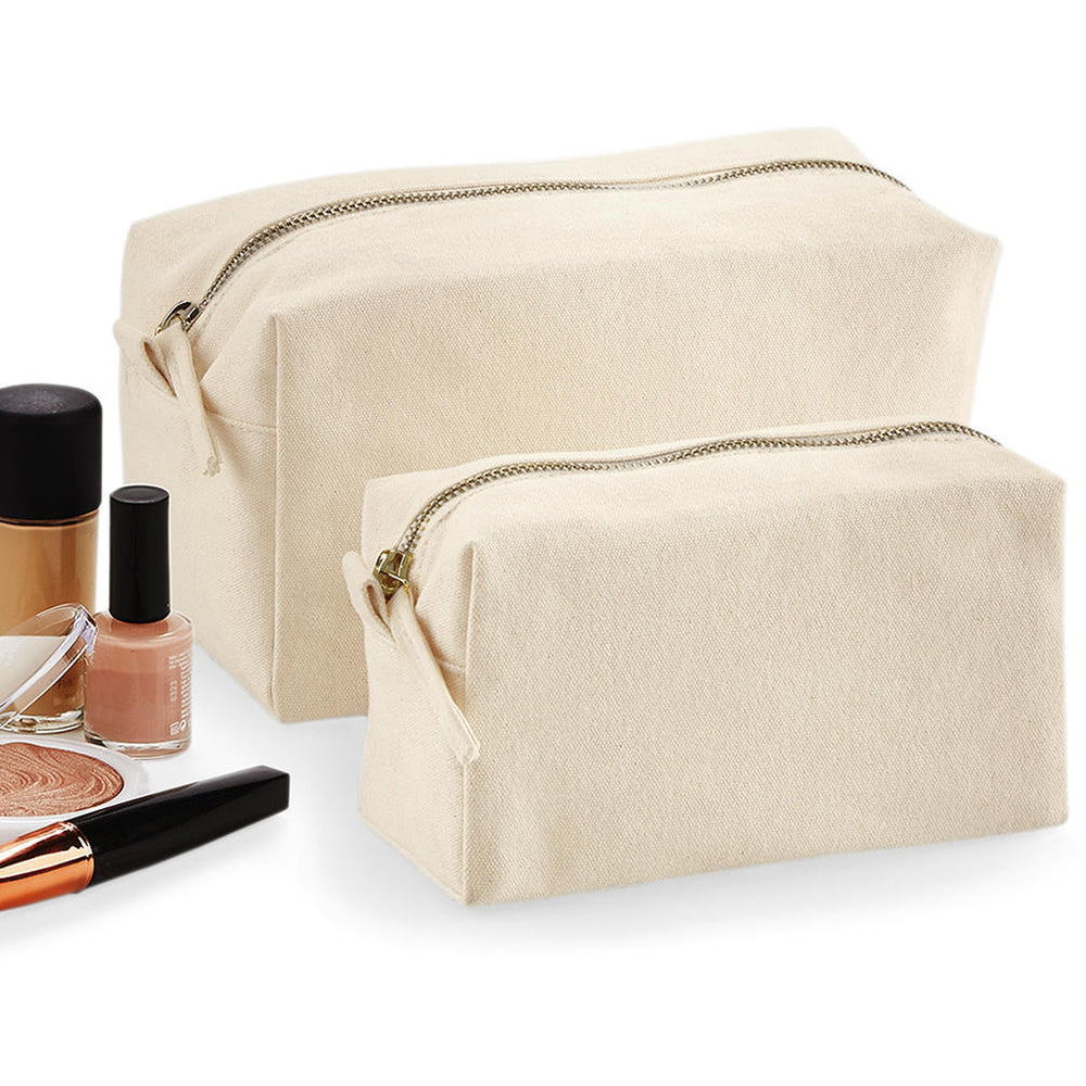Natural - Side - Westford Mill Canvas Accessory Case