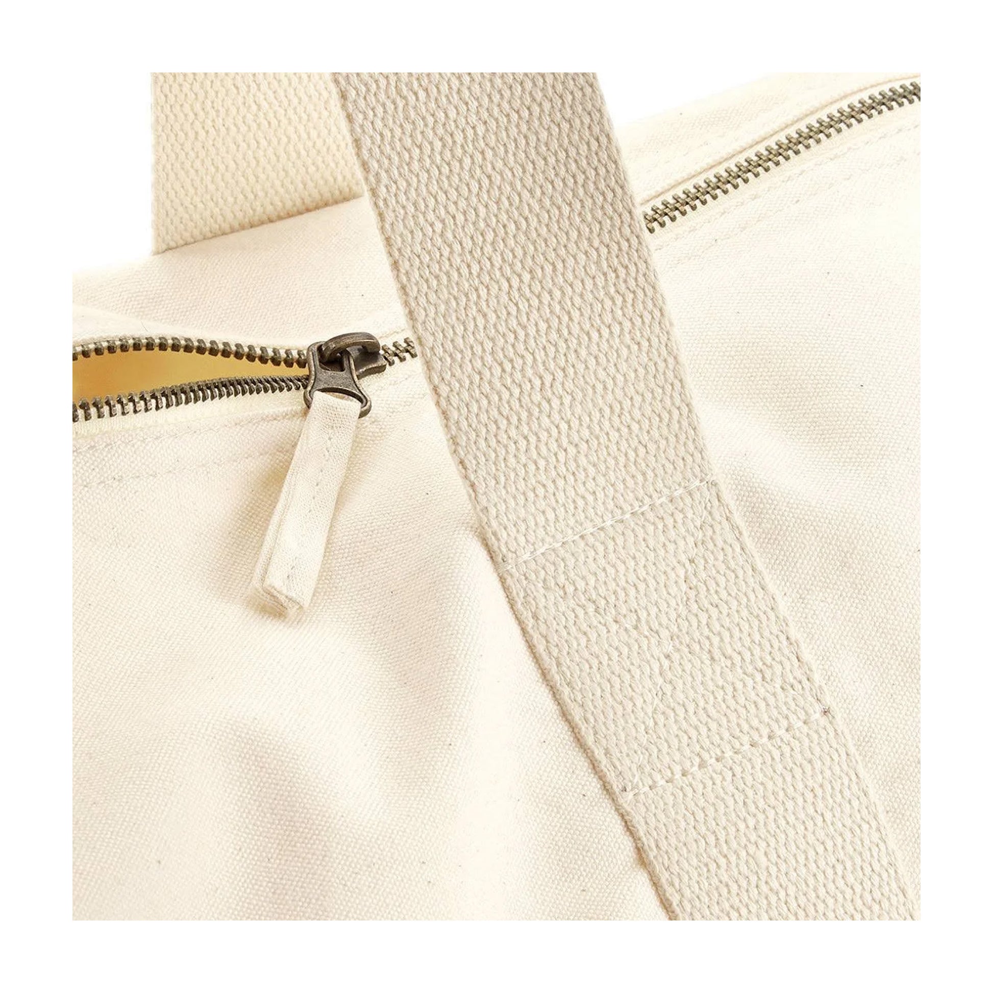 Natural - Back - Westford Mill EarthAware Organic Barrel Bag