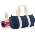 French Navy - Side - Westford Mill EarthAware Organic Barrel Bag