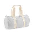 Light Grey - Front - Westford Mill EarthAware Organic Barrel Bag