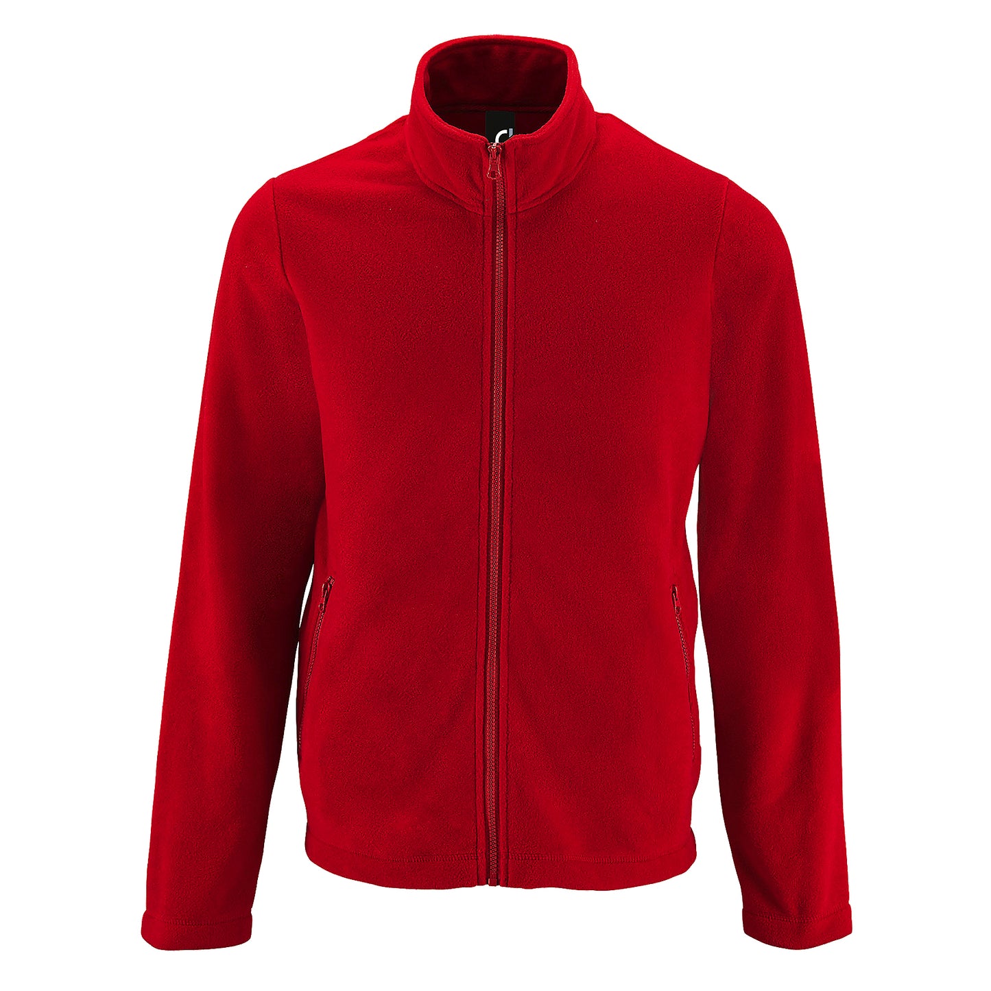 Red - Front - SOLS Mens Norman Fleece Jacket