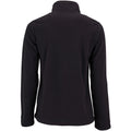 Black - Back - SOLS Womens-Ladies Norman Fleece Jacket