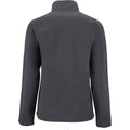 Charcoal - Back - SOLS Womens-Ladies Norman Fleece Jacket