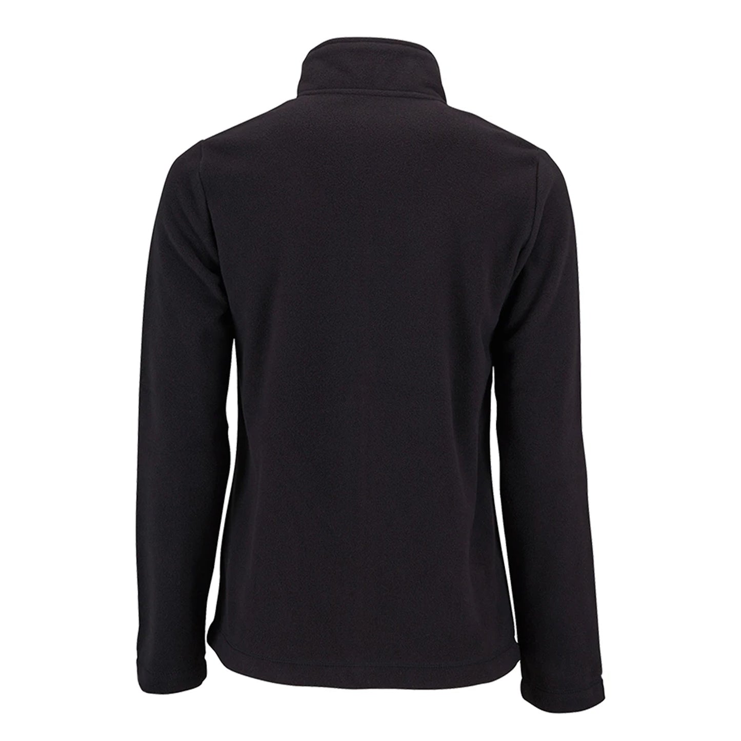 Black - Back - SOLS Womens-Ladies Norman Fleece Jacket