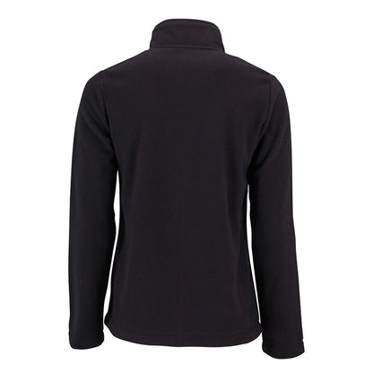 Black - Back - SOLS Womens-Ladies Norman Fleece Jacket
