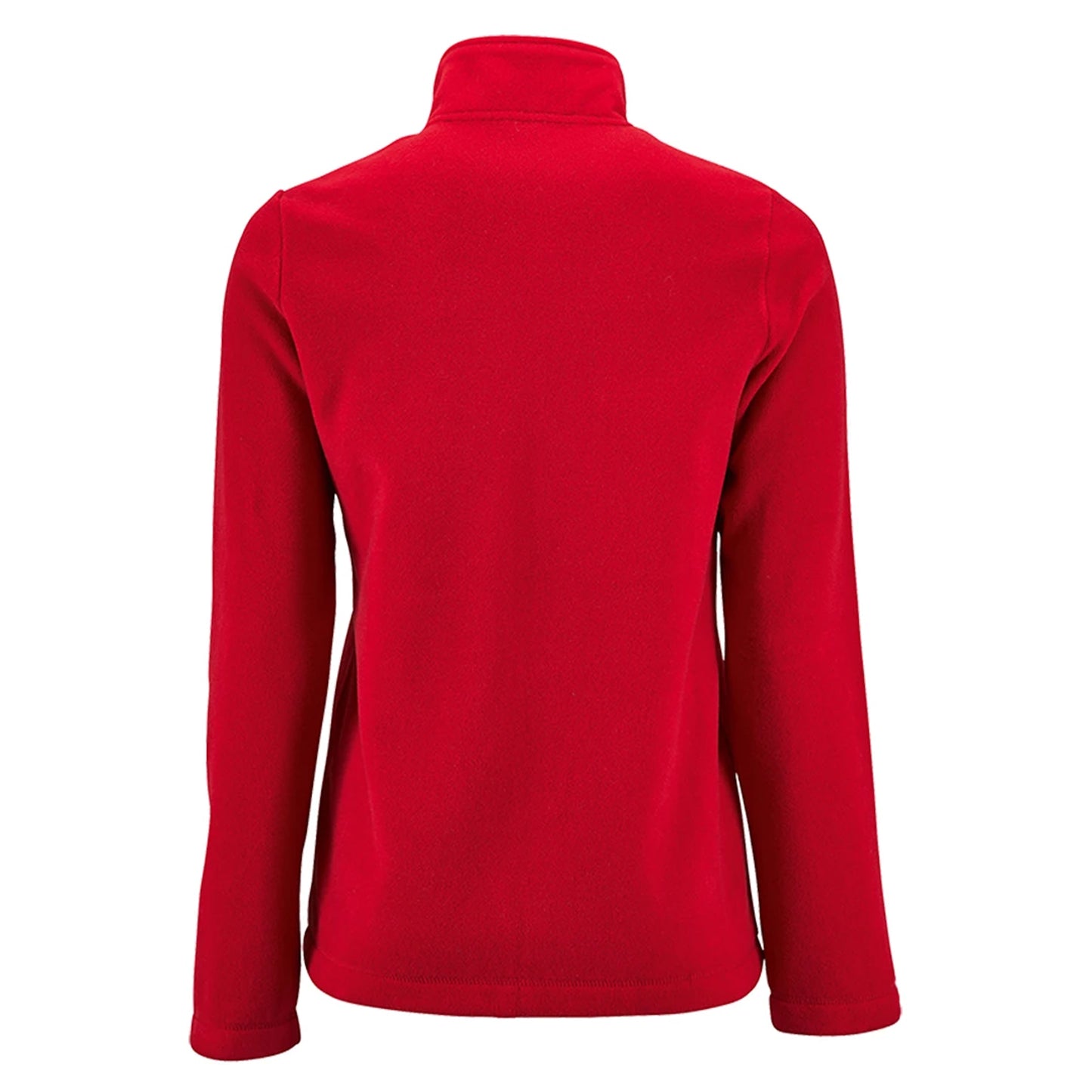 Red - Back - SOLS Womens-Ladies Norman Fleece Jacket