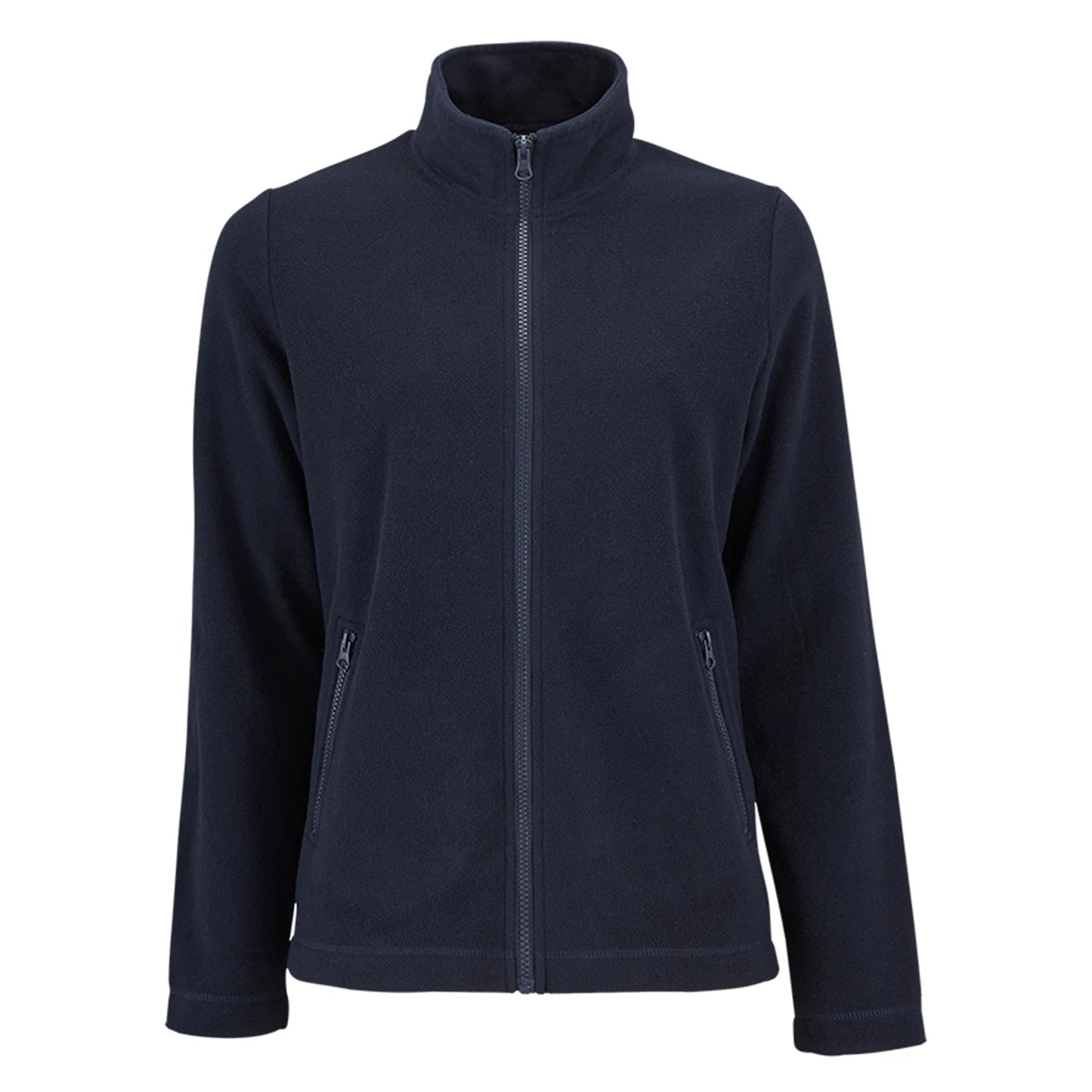Navy - Front - SOLS Womens-Ladies Norman Fleece Jacket