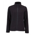 Black - Front - SOLS Womens-Ladies Norman Fleece Jacket