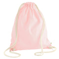 Pastel Pink - Front - Westford Mill EarthAware Organic Gymsac