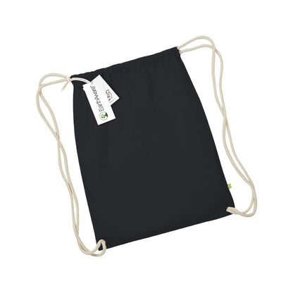 Black-Natural - Front - Westford Mill EarthAware Organic Gymsac