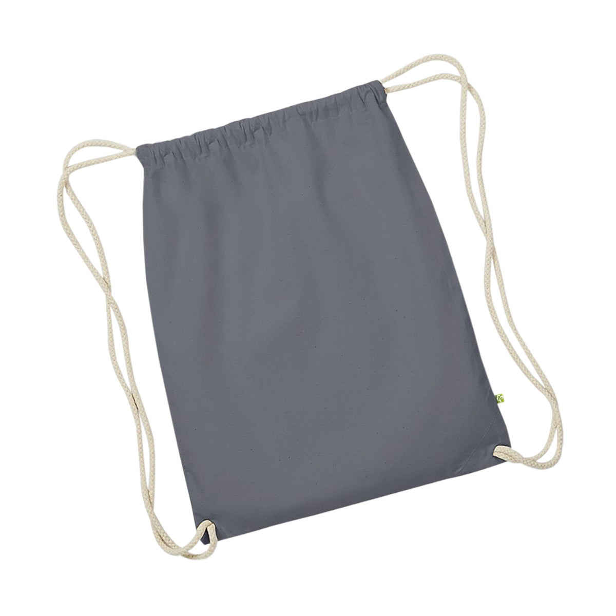 Graphite Grey - Front - Westford Mill EarthAware Organic Gymsac