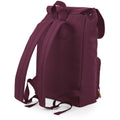 Burgundy - Back - BagBase Vintage Laptop Backpack