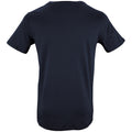 French Navy - Back - SOLS Mens Milo Organic T-Shirt