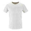 White - Front - SOLS Mens Milo Organic T-Shirt