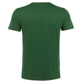 Bottle Green - Back - SOLS Mens Milo Organic T-Shirt