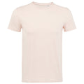 Creamy Pink - Front - SOLS Mens Milo Organic T-Shirt