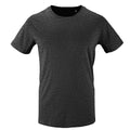 Charcoal - Front - SOLS Mens Milo Organic T-Shirt