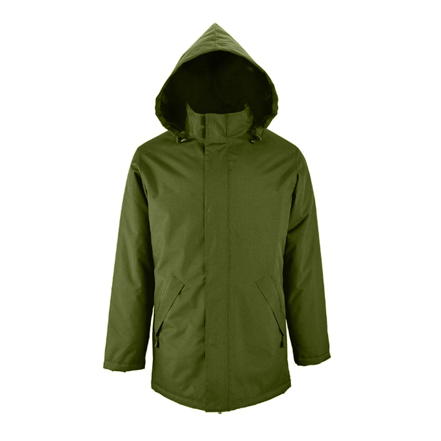 Forest Green - Front - SOLS Unisex Adults Robyn Padded Jacket