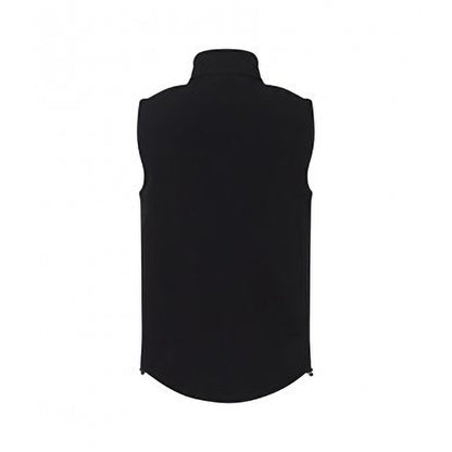 Black - Back - PRO RTX Mens Pro Soft Shell Gilet