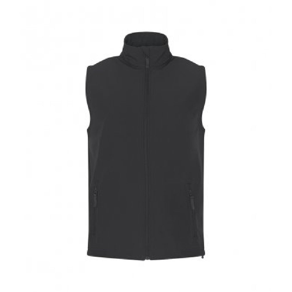 Charcoal - Front - PRO RTX Mens Pro Soft Shell Gilet