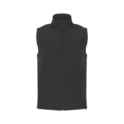Charcoal - Front - PRO RTX Mens Pro Soft Shell Gilet