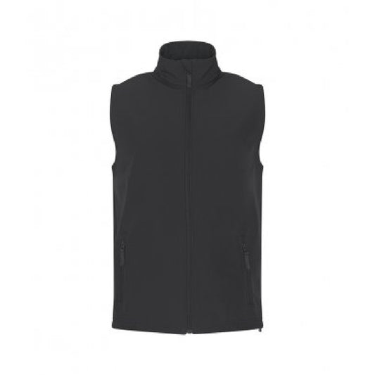 Charcoal - Front - PRO RTX Mens Pro Soft Shell Gilet