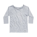 Heather Marl - Front - Mantis Womens-Ladies Flash Dance Sweatshirt
