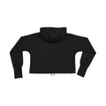 Black - Back - Mantis Womens-Ladies Cropped Hoodie