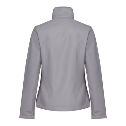 Rock Grey-Black - Lifestyle - Regatta Standout Womens-Ladies Ablaze Printable Soft Shell Jacket