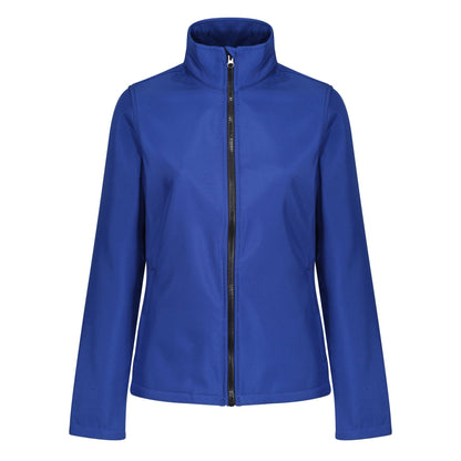 Royal Blue-Black - Front - Regatta Standout Womens-Ladies Ablaze Printable Soft Shell Jacket