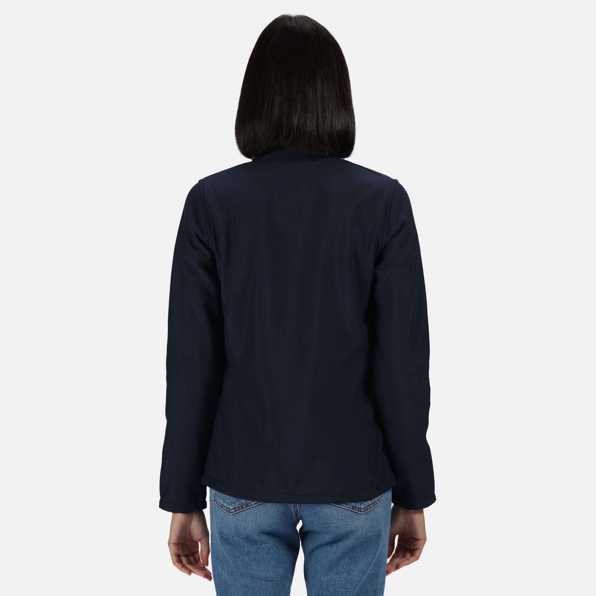 Navy-Navy - Side - Regatta Standout Womens-Ladies Ablaze Printable Soft Shell Jacket