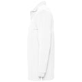 White - Side - SOLS Mens Winter II Long Sleeve Pique Cotton Polo Shirt