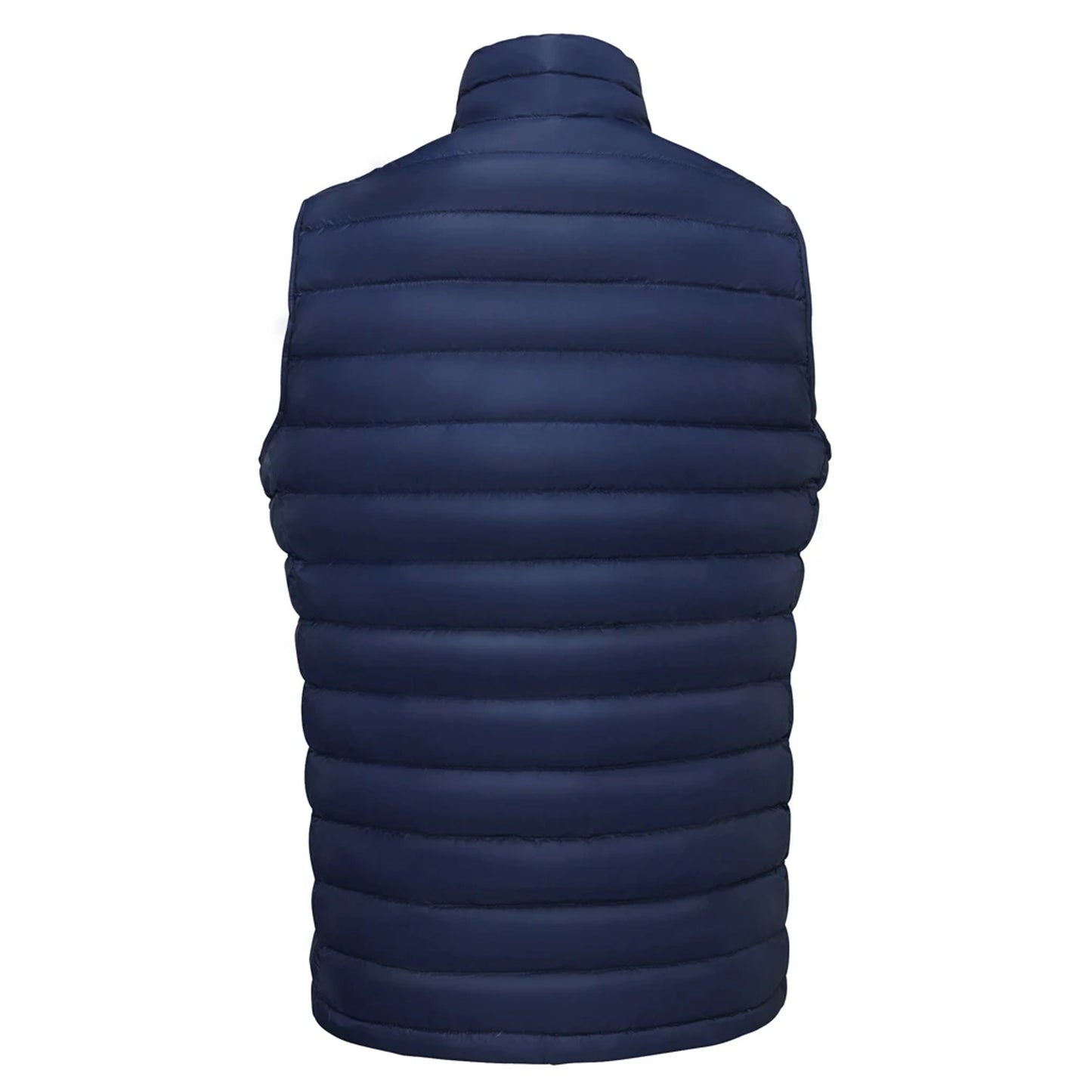 French Navy - Back - SOLS Mens Wilson Lightweight Padded Bodywarmer
