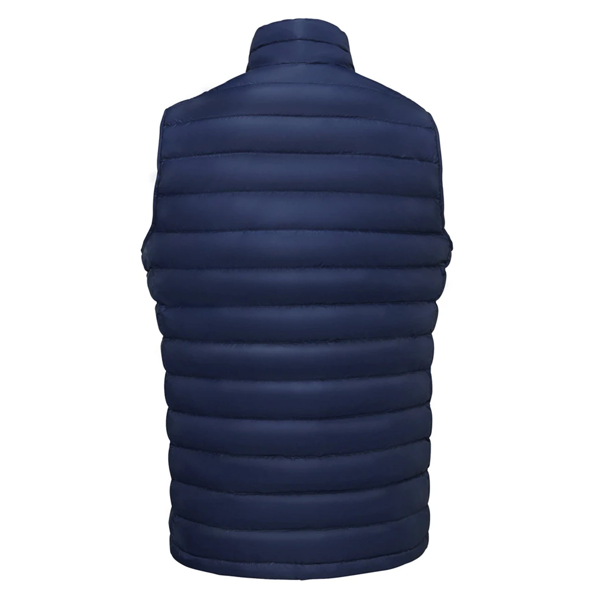 French Navy - Back - SOLS Mens Wilson Lightweight Padded Bodywarmer