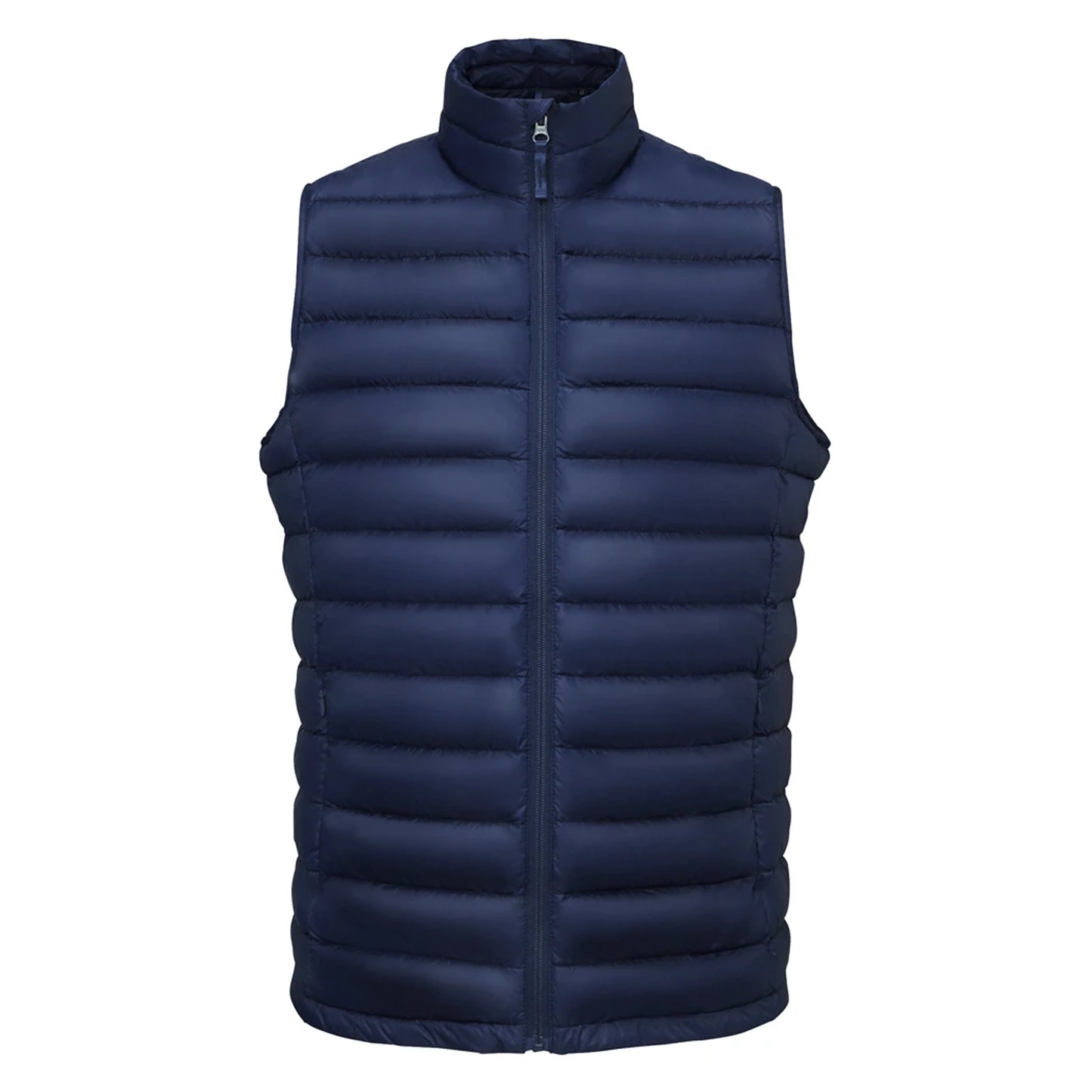 French Navy - Front - SOLS Mens Wilson Lightweight Padded Bodywarmer