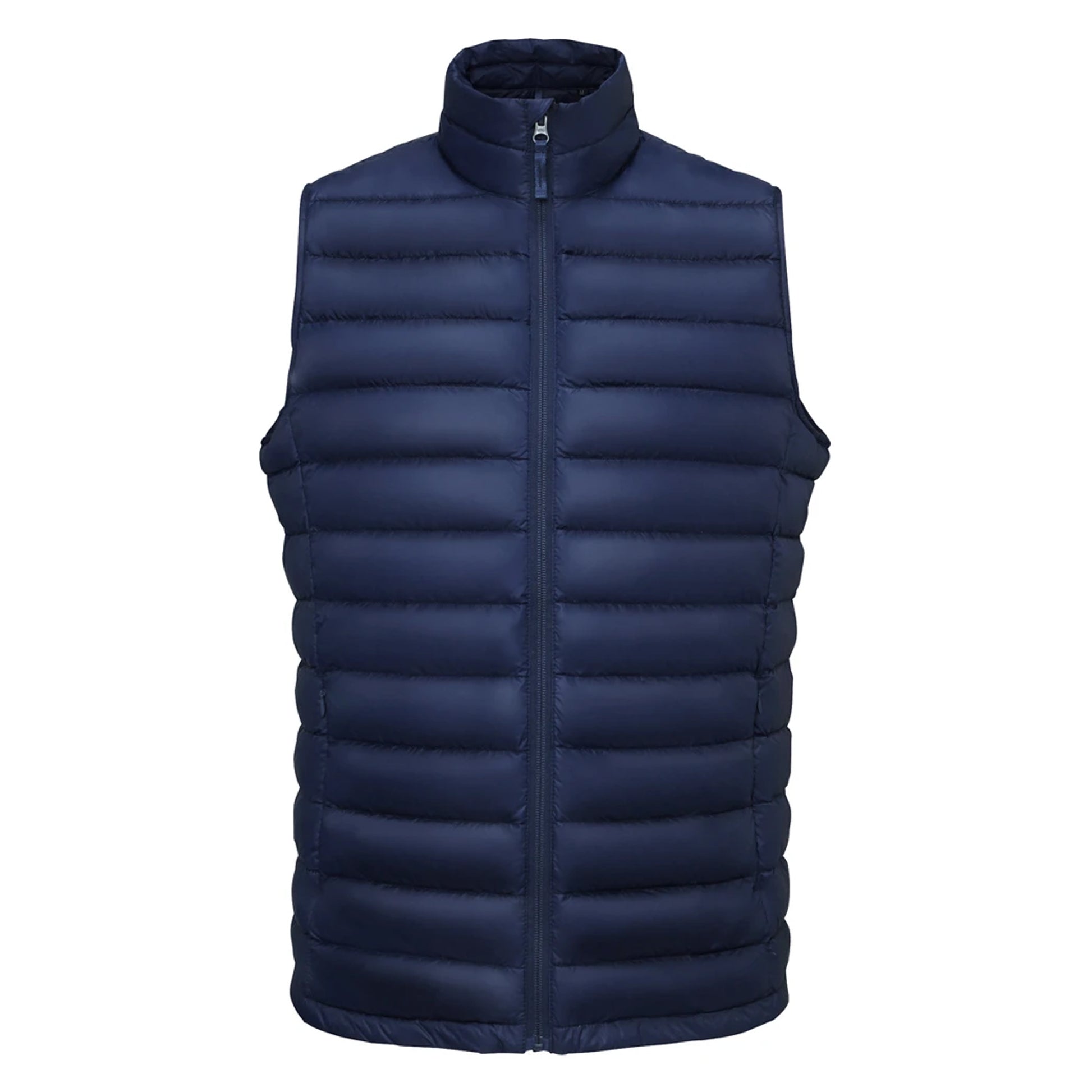 French Navy - Front - SOLS Mens Wilson Lightweight Padded Bodywarmer