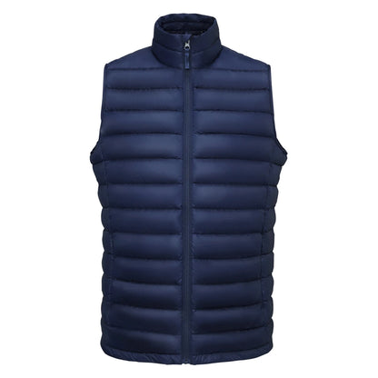 French Navy - Front - SOLS Mens Wilson Lightweight Padded Bodywarmer