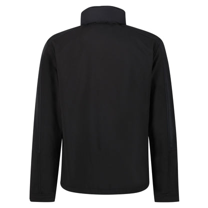Black - Back - Regatta Mens Hydroforce Soft Shell Jacket