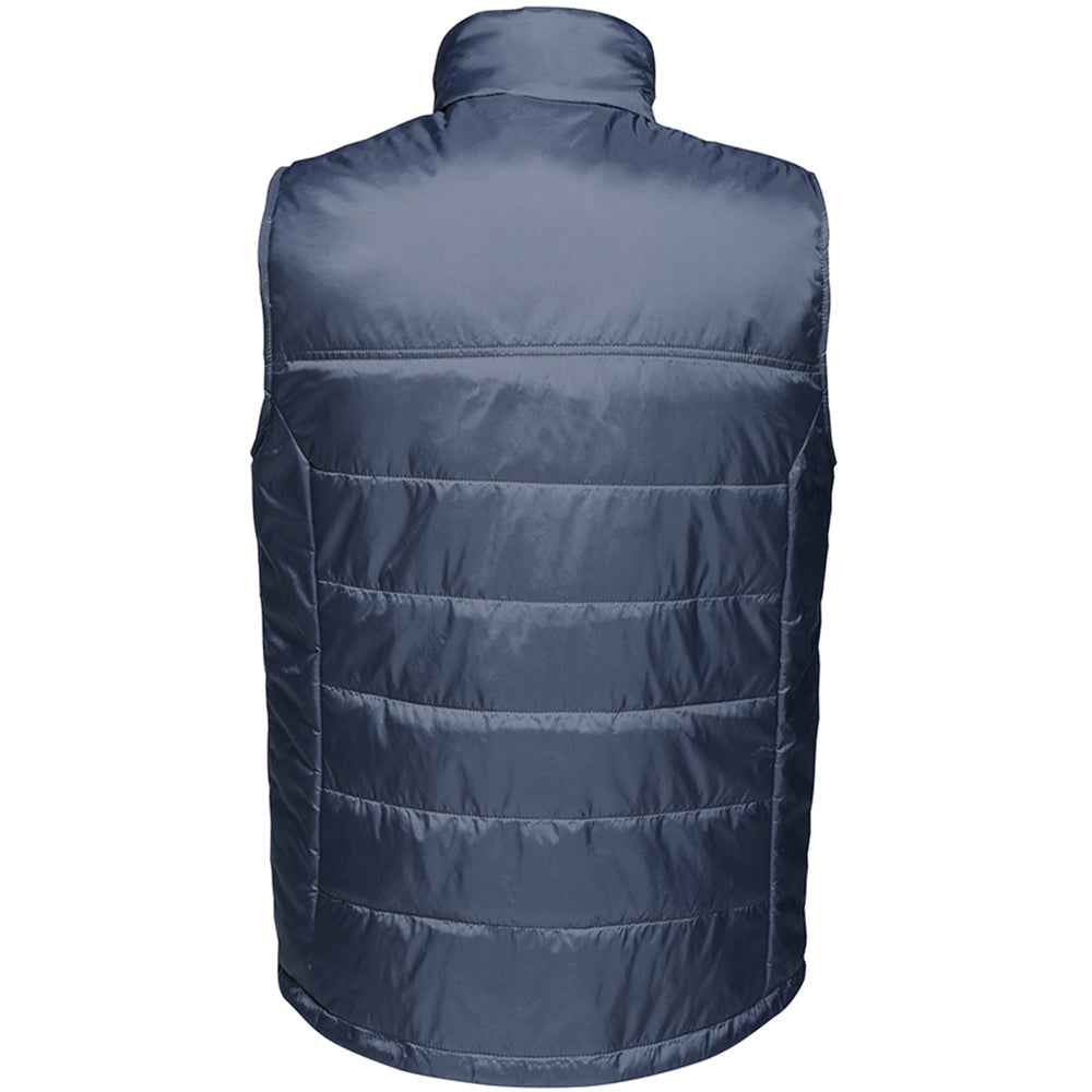 Navy - Back - Regatta Mens Stage II Insulated Bodywarmer