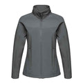 Seal Grey - Front - Regatta Womens-Ladies Uproar Soft Shell Jacket