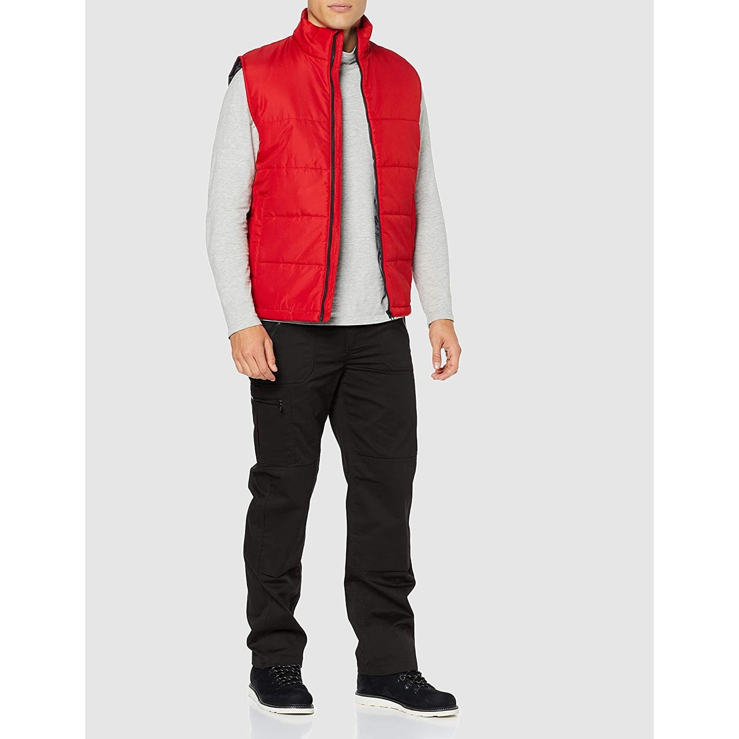 Black - Side - Regatta Mens Pro Action Trousers