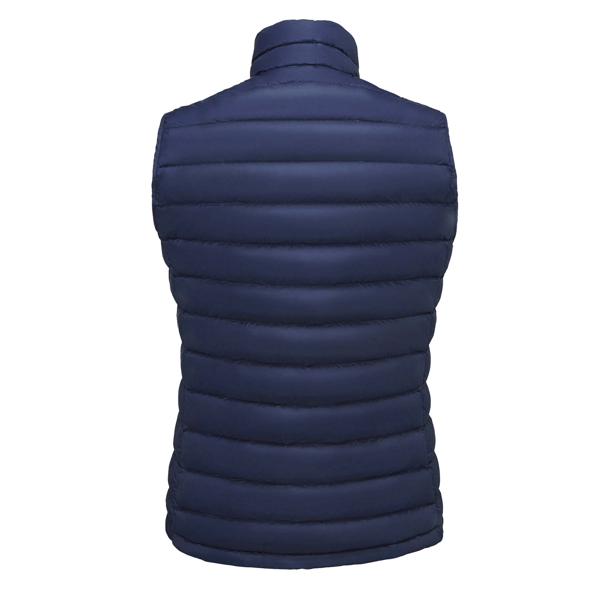French Navy - Back - SOLS Womens-Ladies Wilson Lightweight Padded Bodywarmer