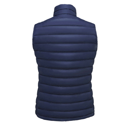 French Navy - Back - SOLS Womens-Ladies Wilson Lightweight Padded Bodywarmer