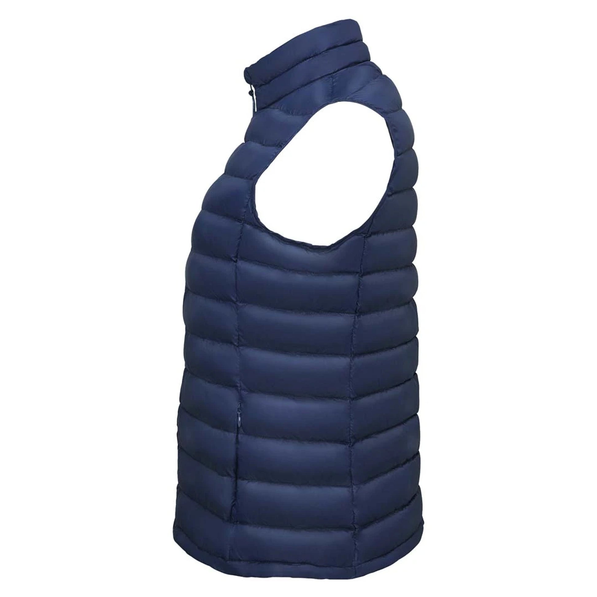 French Navy - Side - SOLS Womens-Ladies Wilson Lightweight Padded Bodywarmer