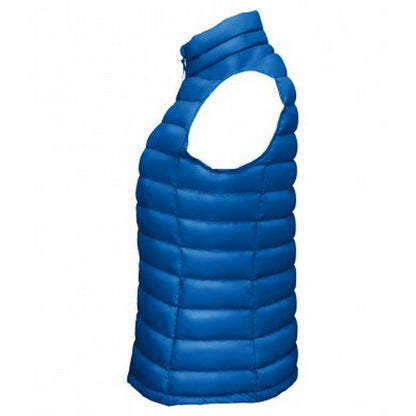 Royal Blue - Side - SOLS Womens-Ladies Wilson Lightweight Padded Bodywarmer