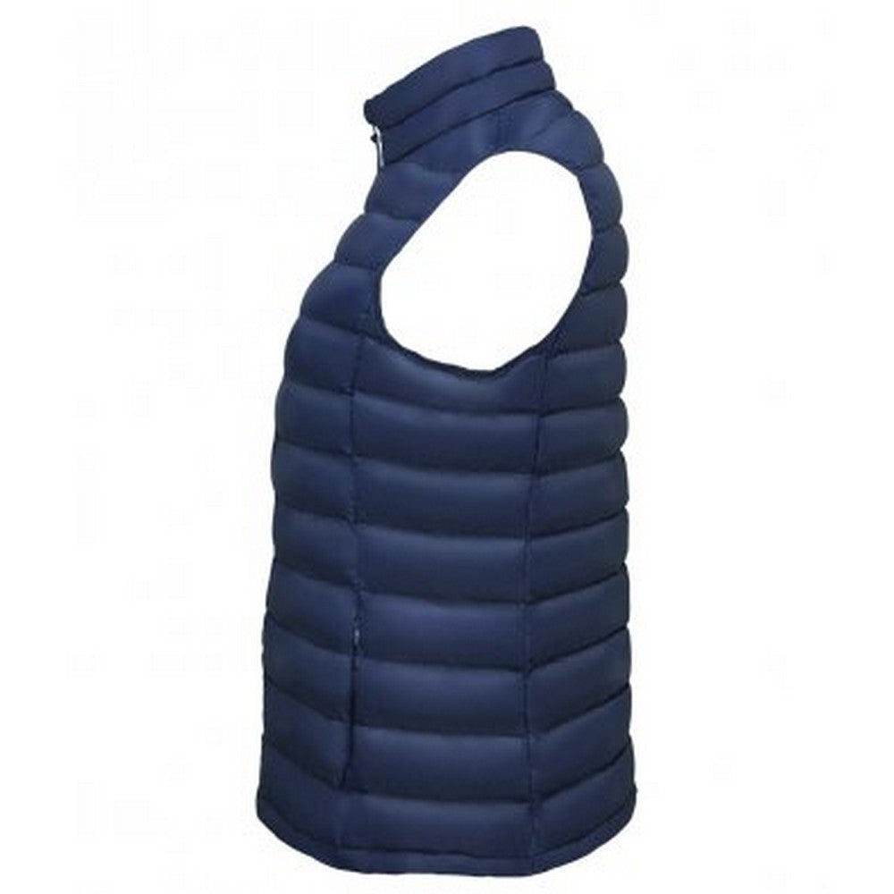 French Navy - Side - SOLS Womens-Ladies Wilson Lightweight Padded Bodywarmer